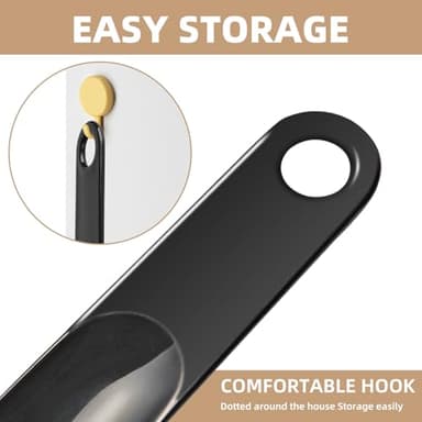 Untrytb 2 Pack Shoe Horn, Premium Shoe Horns for Men or Women, Small Shoe Spoon for Kids, Shoehorns for Boot jacks, Shoe Helper or Stick for Travel and Home Use, Plastic Show Horn 7.5 IN - Image 6