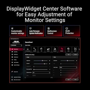 ASUS ROG Swift 27” 4K QD-OLED Gaming Monitor (PG27UCDM) - 240Hz, 0.03ms, Custom Heatsink, Neo Proximity Sensor, G-SYNC Compatible, 99% DCI-P3, True 10-bit color, DisplayPort 2.1a UHBR20, 3 yr warranty - Image 5