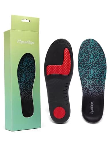 Flyantilope Plantar Fasciitis Orthotic Insoles Flat Feet Arch Support Insole for Men Women-Standing All Day Comfortable Orthotic Insert (Multicolor, Men's Size 11-13/Women's Size 13-15) - Image 6