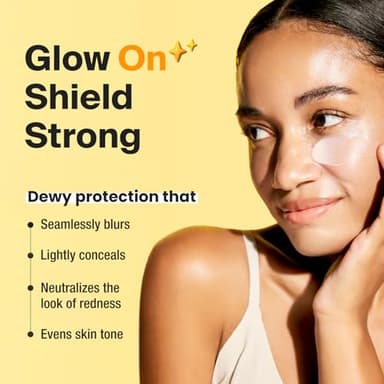 GANGNAM GLOW Day Shield Perfect Sunscreen SPF 50 - Effortless Tinted Sunscreen with Zinc Oxide, Sheer Moisturizer for face, Quick Absorption, Broad Spectrum, All Skin Types, Korean Skincare, 1.69 floz - Image 4