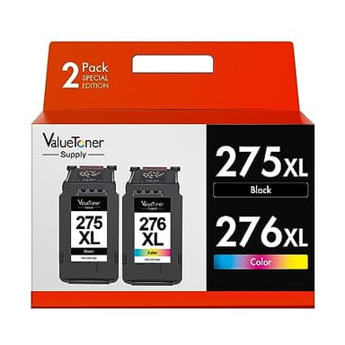 PG-275XL/CL-276XL Replacement for Cannon 275 and 276 Ink Cartridges for Canon 275 and 276 Ink Cartridges Use for PIXMA TR4720 TS3720 TS3522 TS3520 TS3722 TS3500 TR4722 TR4723 TR4700 (2Pack High Yield) - Image 1