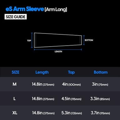 PULSAR eS ARM SLEEVE Arm Long XL Black - Image 7