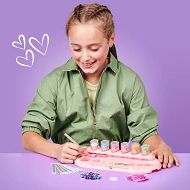 Blingles Bands DIY Gem Friendship Bracelet, 8 Band Deluxe Studio - Arts & Craft Activity for Ages 7 and Up, Multicolor (25204) - Image 4