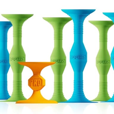 Popdarts Pro Pack (Blue and Green) - Indoor, Outdoor Suction Cup Throwing Game - Competition with a POP - Image 1