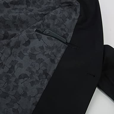 GRACE KARIN Men's Casual 2 Button Suit Blazer Jacket Slim Fit Notch Lapel Collar Sport Coat Black M - Image 3