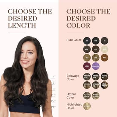 GOO GOO Clip in Hair Extensions Real Human Hair, Remy Human Hair Extensions Clip ins for Women, Natural Human Hair, 22inch 120g 7Pcs, 2 Dark Brown - Image 8