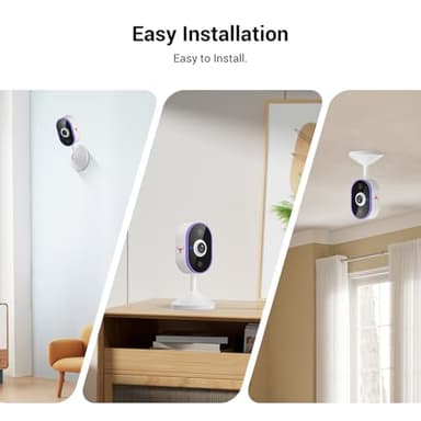 SizzChat Security Cameras Wireless, Indoor Home Camera with 2-Way Audio, Smart AI Human Detection, Color Night Vision, Cloud Storage, 2.4G WiFi - Image 5