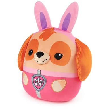 PAW Patrol Easter Bunny Skye Squish Plush, Official Toy from The Hit Cartoon, Special Edition Squishy Stuffed Animal for Ages 1 and Up, 12” - Image 4