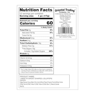 Fun Express Ghost Lollipops - 12 Pc - Image 2