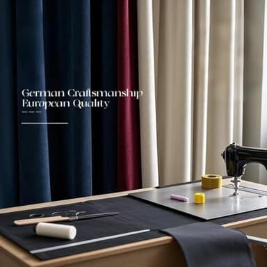 SMILETIME Forest Green Crushed Velvet Curtains 52x96 inch Luxurious Thermal Insulated Soundproof Drapes for Living Room Bedroom Office Soft and Durable Light-Filtering Window Treatments, 2 Panels - Image 7