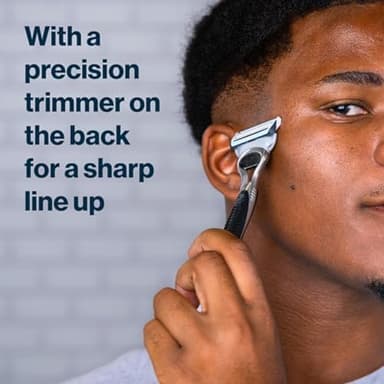 Gillette SkinGuard Razors, 1 Gillette Razor, 4 Razor Blade Refills, Designed for Men with Skin Irritation, Razor Bumps, and Sensitive Skin - Image 6