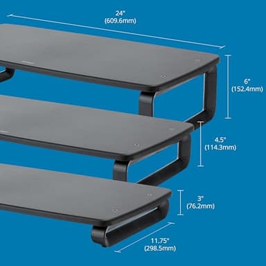 Kensington SmartFit Extra Wide Monitor Stand (K52797WW) - Image 5