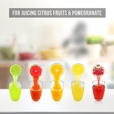 Eurolux Cast Iron Citrus Juicer | Extra-Large Commercial Grade Manual Hand Press | Heavy Duty Countertop Squeezer for Fresh Orange Juice (Bonus Stainless Steel Cup) (Gray) - Image 8