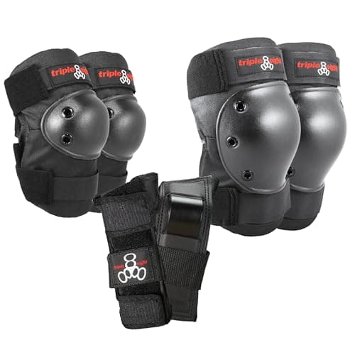 Triple Eight Saver Series Pad Set with Kneesavers, Elbowsavers and Wristsavers, Large - Image 1