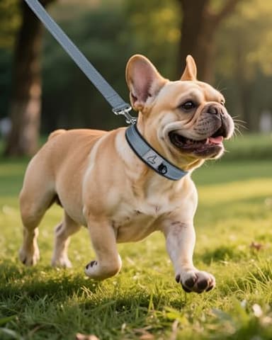 Joytale Dog Collar for Small Dogs, Neoprene Padded and Adjustable, Reflective Wide Heavy Duty Pet Collars with Durable Metal Belt Buckle for Walking, Gray, S - Image 6