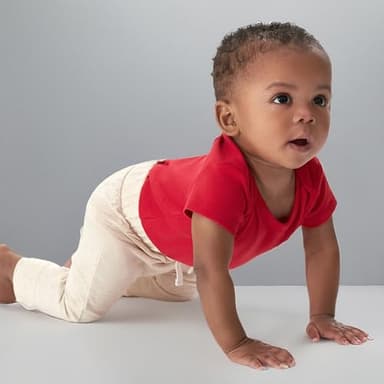 Gerber Baby Boys' Toddler 3-Pack Jogger Pants, Green/Black, 18 Months - Image 8