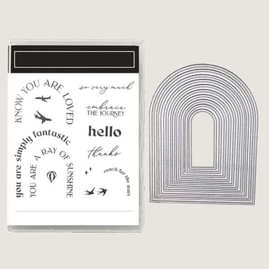 2025 Stamps and Dies,Easter Stamps for Card Making for DIY Various Festivals Album Scrapbooking Spring Birthdays Greeting Card (0859) - Image 1