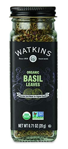 Watkins Gourmet Organic Spice Jar, Basil, 0.71 Oz - Image 1