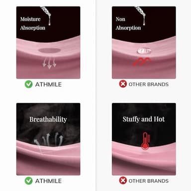 ATHMILE Womens Summer Spring Oversized T Shirts Loose Fit Crewneck Short Sleeve Tops Casual Blouse Y2K 2025 Basic Tee Beach Black - Image 2