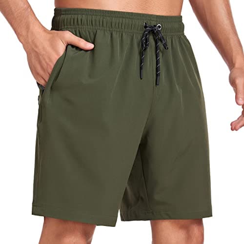 Flytop Mens Swim Trunks Quick Dry Board Shorts with Zipper Pockets Bathing Suit - Image 1