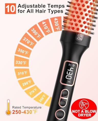 Nimmu Thermal Brush for Blowout Look - Image 2