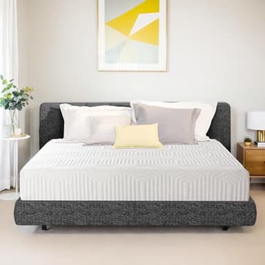 Planet Sleepings 8 Inch Twin Memory Foam Mattress for Cool Sleep Medium Firm Feel Zoned Pressure Relief Certified Safe Foams Fiberglass Free Bed in A Box - Image 1