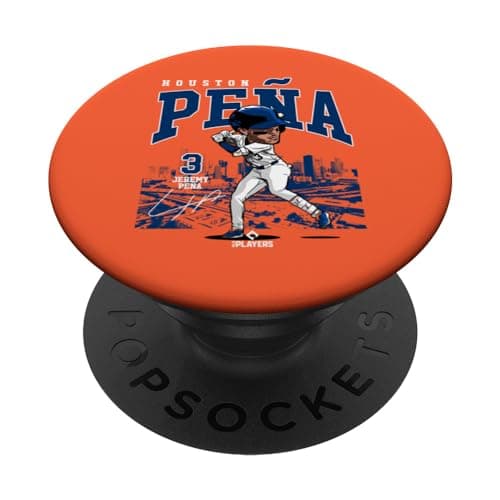 Jeremy Peña | Houston Baseball MLB Players | MLBJPEN4021 PopSockets Adhesive PopGrip - Image 1