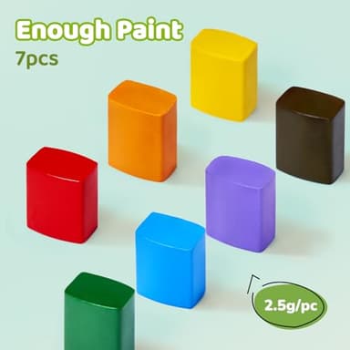 JoyCat Paint with Water Coloring Books for Toddlers, Watercolor Painting Sets for Kids Ages 3-5 4-8, Arts and Crafts Drawing Activities Toy Birthday Gift for Boys Girls (Dinosaur & Vehicle) - Image 4