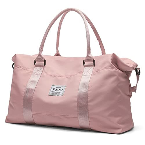 Travel Duffel Bag,Sports Tote Gym Bag,Shoulder Weekender Overnight Bag for Women - Image 1