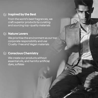 BellaVita Luxury CEO Man Perfume for Men (3.38 fl.oz) | Long-Lasting Men's Perfume with Lemon, Lavender, Tonka Vetiver & Moss Fragrance for Man | CEO Parfum for Men | Vegan & Cruelty-Free Fragrance - Image 6