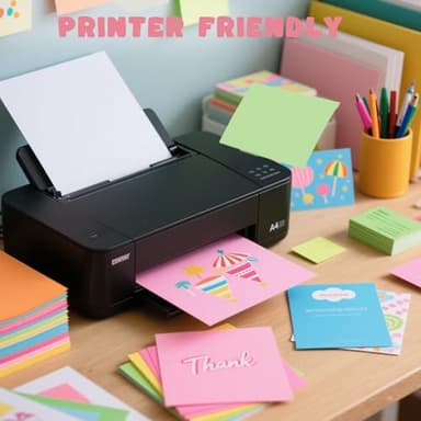 3 otters 235Sheets 8.5" X 11" Construction Paper Assorted Colors, 12 Colored Cardstock Printer Paper, for Printing, DIY Crafts, Party Decorations, Teacher Kids Classroom Must Have, 56 lb/150 GSM - Image 3