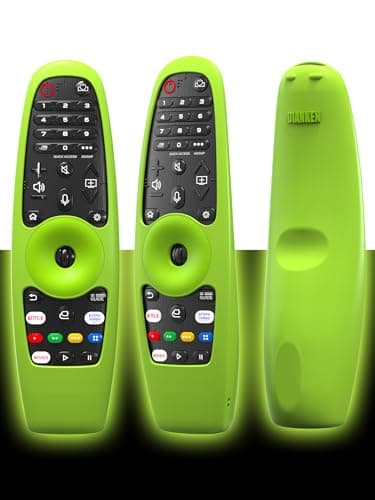 (Glow-Green) Case for LG AN-MR20GA / AN-MR19BA / AN-MR18BA / AN-MR650A / AN-MR600 Remote Control [Anti-Lost] Anti Slip LG Magic Remote AKB75855501 Cover Skin Sleeve Protector - Image 1