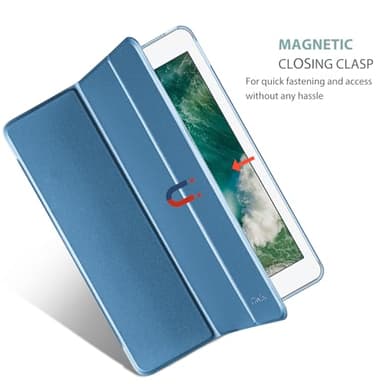 ProCase Smart Case for 10.5” iPad Air 3rd Generation 2019 / iPad Pro 2017, Slim Stand Cover with Translucent Frosted Back for iPad Air 3 -Newblue - Image 8