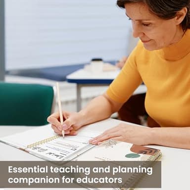 Planner 2025-2026, Monthly and Weekly Calendar Academic Planner (July 2025 - June 2026), Hardcover Student Teacher Planning Agenda Book with Tabs, Perfect for Office School Supplies, A5 (6.3" x 8.5") - Abstract - Image 7