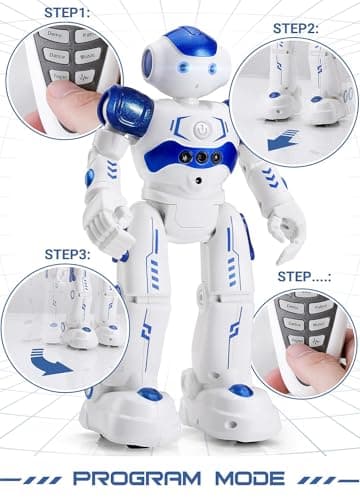 KingsDragon RC Robot Toys for Kids, Gesture & Sensing Programmable Remote Control Smart Robot for Age 3 4 5 6 7 8 Year Old Boys Girls Birthday Gift Present - Image 4