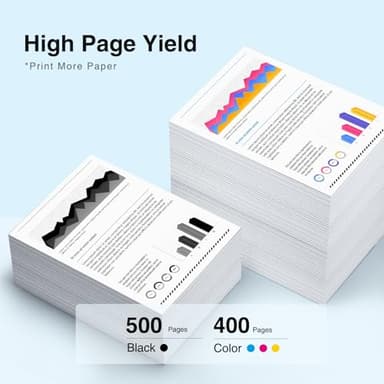 Starink 923 Ink Cartridges Combo Pack Without Chip Replacement for HP 923 Ink Cartridges Work for HP OfficeJet Pro 8130e 8135e 8138e 8139e 8122e 8130 8120 8122 8134 8135 Printer - Image 5