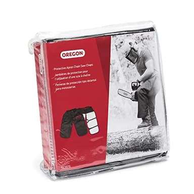 Oregon Protective Chainsaw Chaps for Cutting and Logging, 8 Layers Lightweight, Breathable Material, One Size Fits All, Black (563979) - Image 4