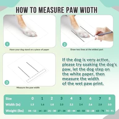 SlowTon Dog Shoes for Large Small Medium Dogs - Breathable Dog Boots for Summer Hot Pavement, Paw Protector for Outdoor Walking Winter Snow, Anti-Slip Rubber Dog Booties for Hardwood Floor (GY, 4 - Image 6