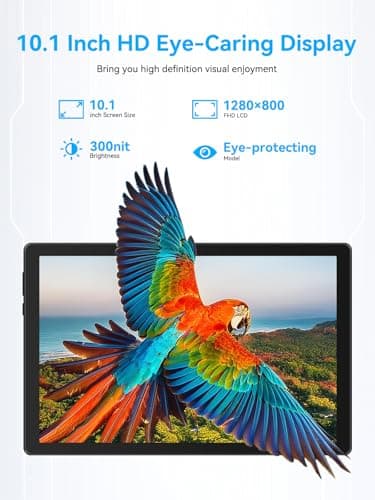 Tablet, Android Tablets with Octa-Core Processor, 10 inch Tablet with HD LCD Touch Screen, 8GB RAM 64GB ROM 1T Expand, Wi-Fi 6, BT 5.3, Dual Camera, Long Life Battery, Google Tablets 2024 - Image 3