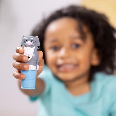 Melissa & Doug Sticker Wow!™ 24-Page Activity Pad and Sticker Stamper, 300 Stickers, Arts and Crafts Fidget Toy Collectible Character – Cat - for Kids Ages 3+ - FSC Certified - Image 9