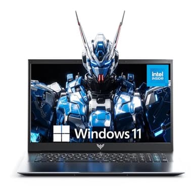 18.5"Laptop Computer with Windows 11 PRO,8000 mAh Battery,Intel N150 Quad-Core Processor UP to 3.6GHZ,16GB DDR4 RAM 512GB SSD,WiFi 5,Full HD IPS Display,2025 Laptops for Work Business Office Student - Image 1