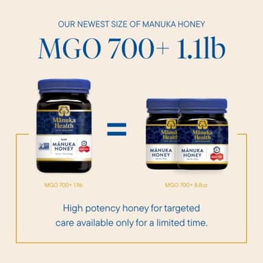 Manuka Health UMF 18+/MGO 700+ Ultra High-Grade Manuka Honey (500g/17.6oz), Superfood, Authentic Raw Honey from New Zealand - Image 8