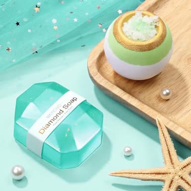 Birthday Gifts for Women Self Care Gifts Get Well Soon Gifts, Ocean Relaxing Spa Gifts Basket Care Package w/ Luxury Flannel Blanket, Unique Christmas Gifts Idea for Mom Her Friends Sister Wife - Image 2