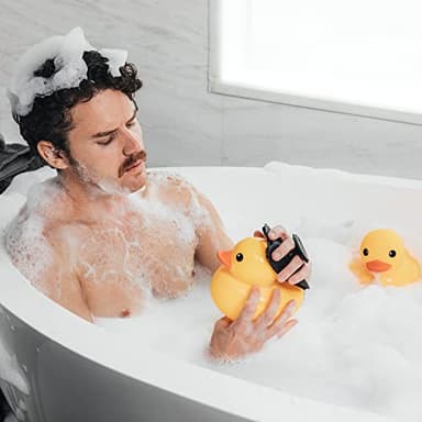 MANSCAPED® The Body Buffer Premium Silicone Scrubber for Nourishing, Cleaning & Exfoliating Your Skin - Lather Boosting Bristles with Ergonomic No-Slip Handle, Long-Lasting & Easy to Clean (1-Pack) - Image 8