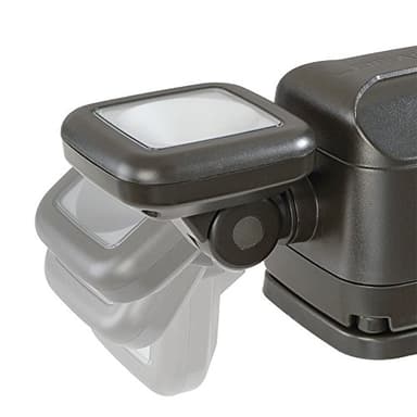 Beams MB3000 High Performance 500 Lumen Wireless Battery Powered Motion Sensing LED Dual Head Security Spotlight, Brown, 2-Pack - Image 2