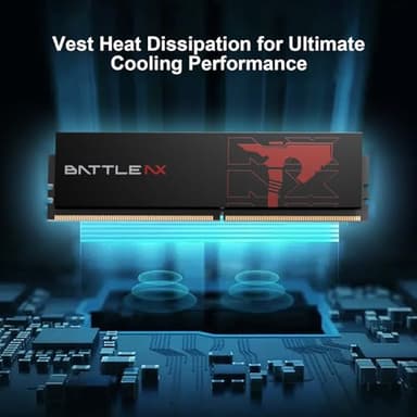 ​​32GB DDR4,32GB RAM DDR4(16GBx2) 3200MHz,1.35V Low Voltage,UDIMM RAM - 3200MHz Compatible with 10-14th Gen in tel Core and AM D Ryzen 3000-5000 Series for Desktop Computer,XMP Supported - Image 6