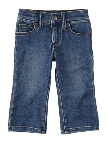 Wrangler Baby-Boys Five Pocket Boot Cut Jean Ropin' 3 Months - Image 1