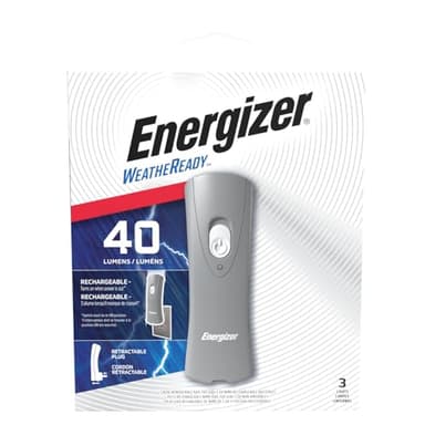 Energizer Flashlight LED Rechargeable Plug-in Light (3-Pack), Emergency Flashlight Auto-on Function, Power Outage Lights - Image 9