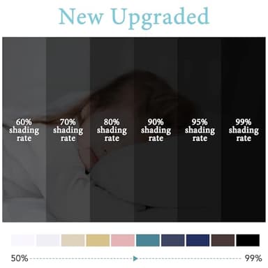 RYB HOME Outdoor Curtains for Patio - Blackout Waterproof Outside Curtains for Porch Pavilion Gazebo Weatherproof Wind Resistant, 1 Panel, 52 inches Wide x 84 inches Long, Biscotti Beige - Image 4