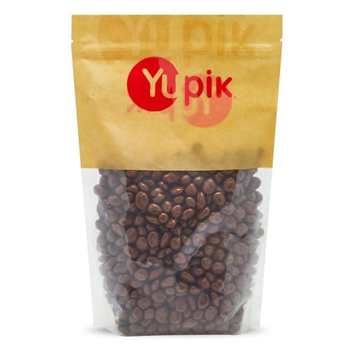 Yupik Milk Chocolate Covered Raisins, 2.2 lb (35.2 oz), Kosher, Raisins Dipped in Fine Milk Chocolate, Smooth & Chewy, Chocolate Candy, Sweet Snacks, Ideal for Topping & Baking - Image 1